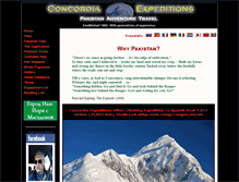 Tablet Screenshot of concordiaexpeditions.com